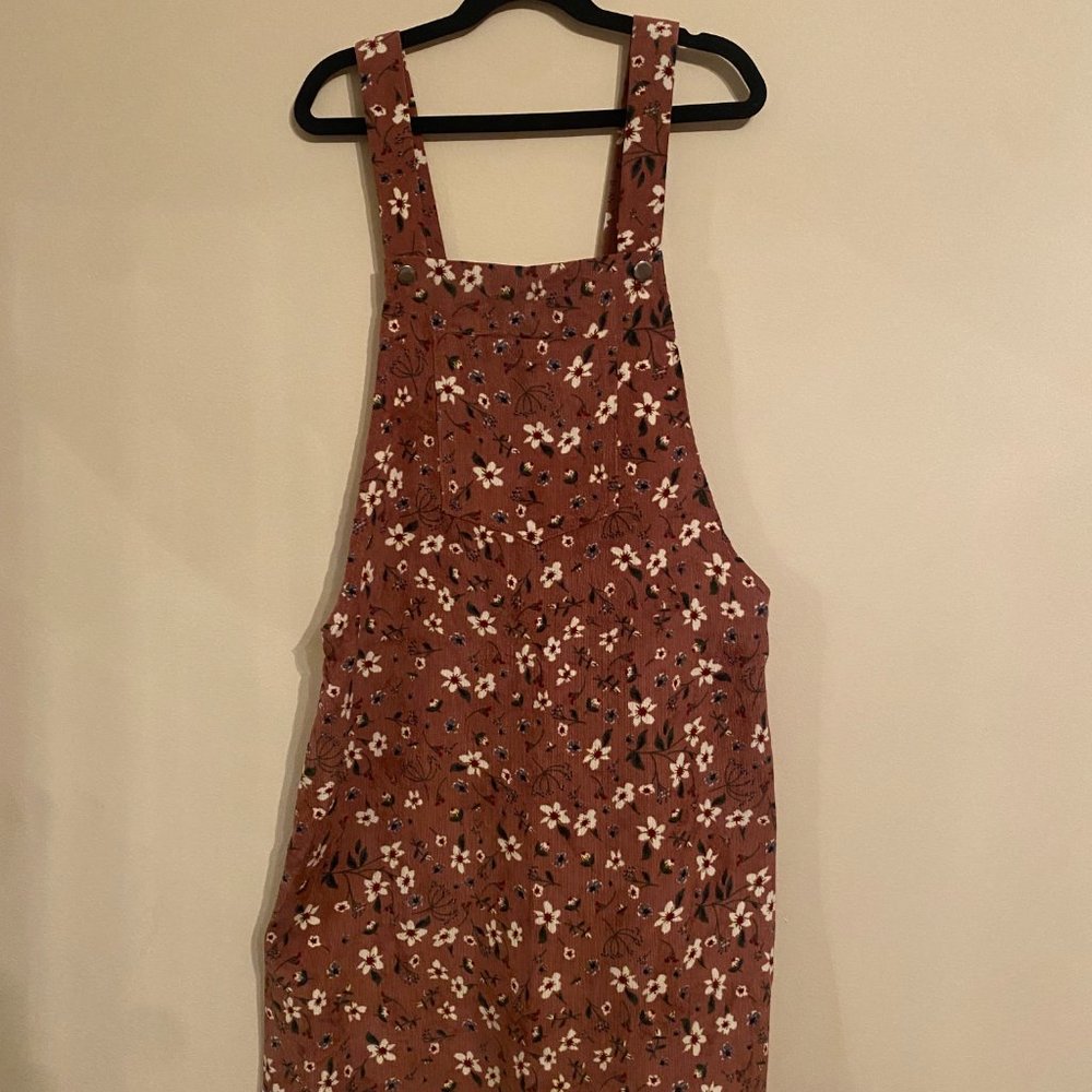 Floral Jumper Dress from Shein